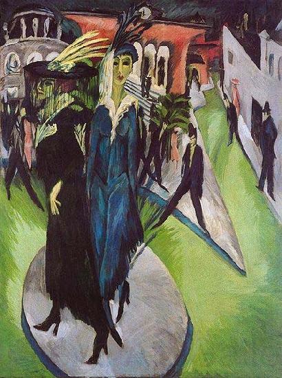 Ernst Ludwig Kirchner Potsdamer Platz Spain oil painting art